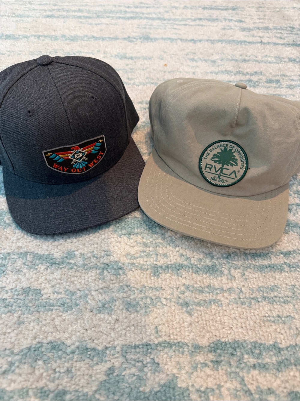 RVCA  Sage Green Patch Hat